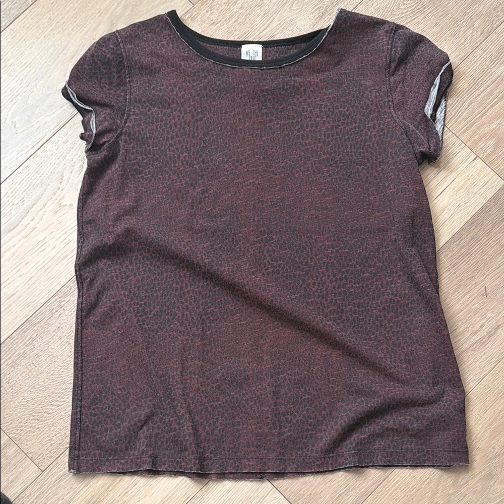 We the Free Animal print/Cheetah Cap Sleeve Top Medium
